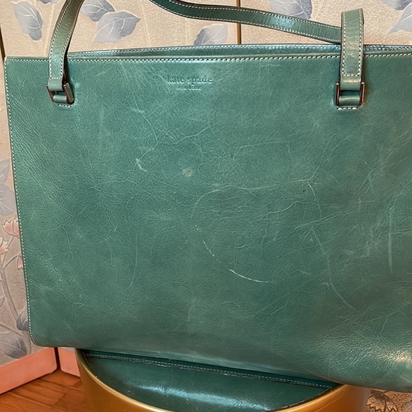Kate Spade Jade Leather Mini Tote 2000. - Picture 6 of 11